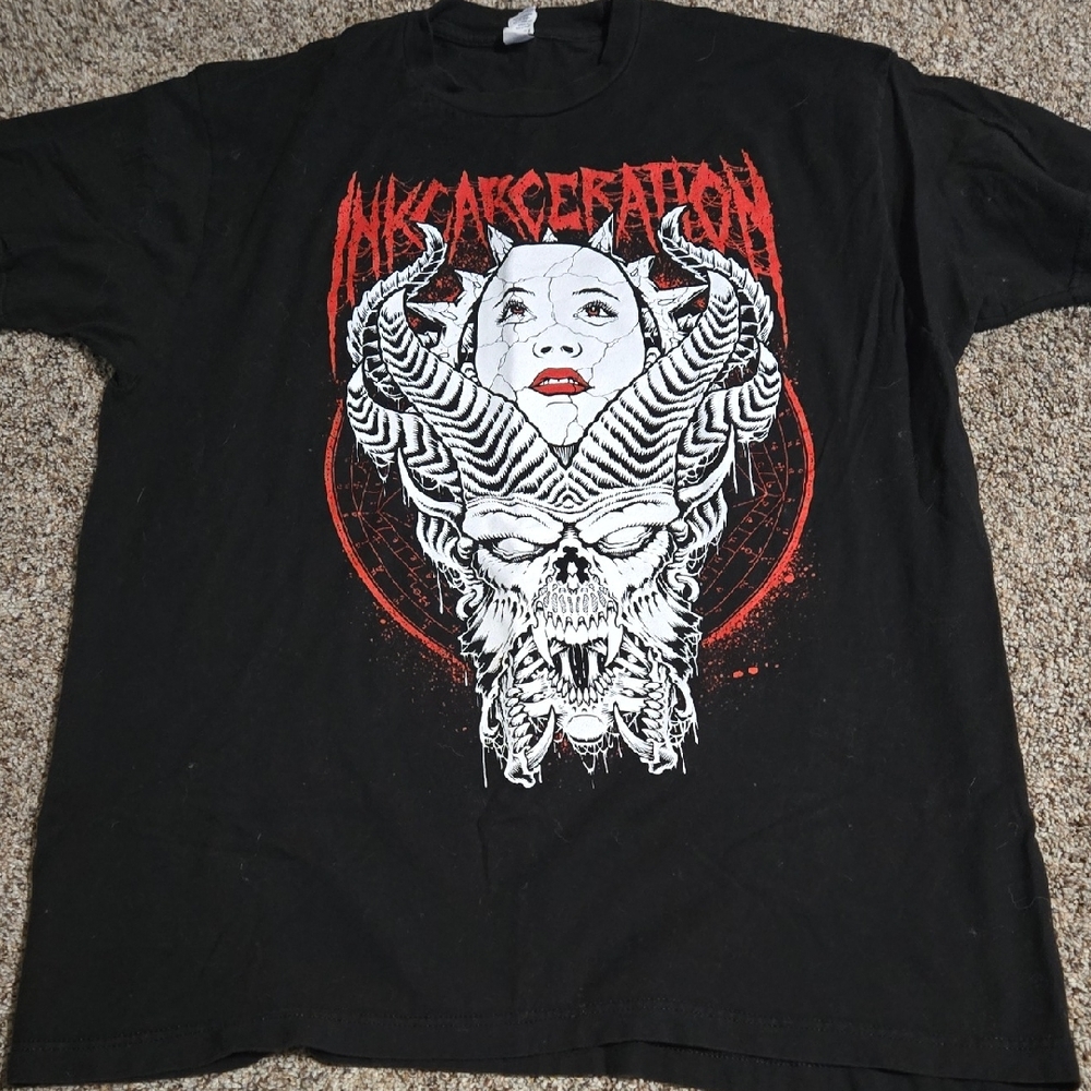Inkcarceration Black Graphic T-Shirt